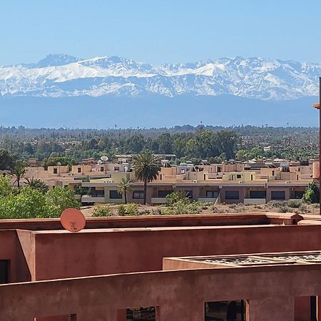 Appartement Appart Vue Piscine Et Montagne Marrakech à Marrakesh Extérieur photo