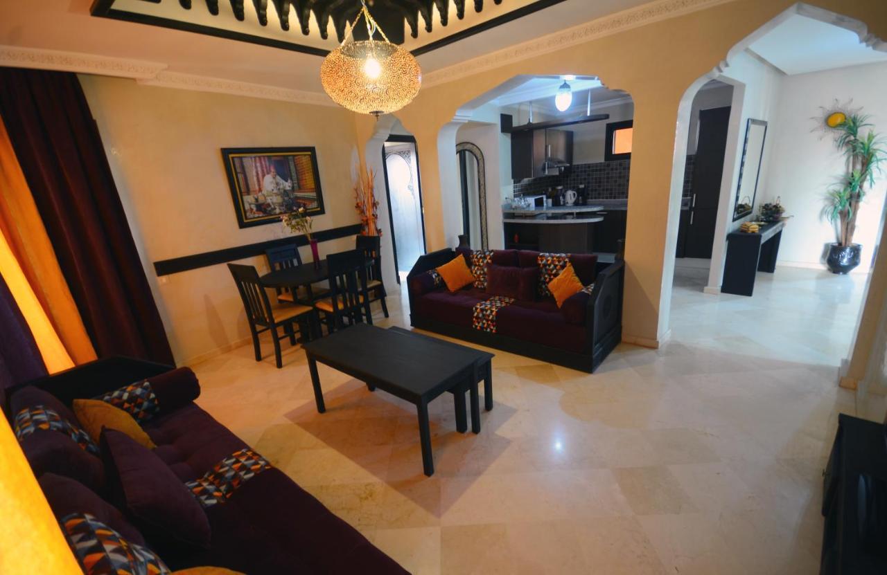 Appartement Appart Vue Piscine Et Montagne Marrakech à Marrakesh Extérieur photo