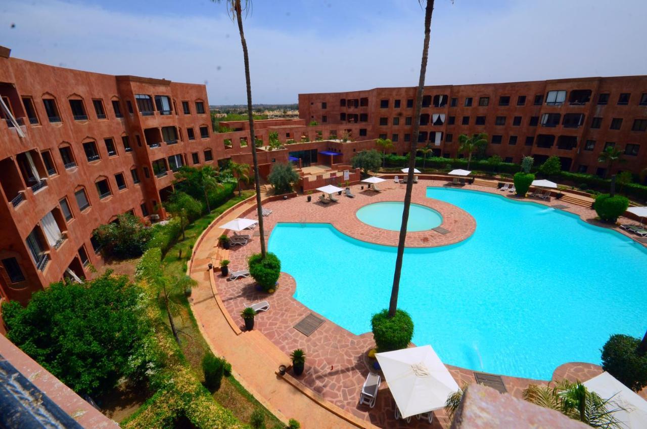 Appartement Appart Vue Piscine Et Montagne Marrakech à Marrakesh Extérieur photo