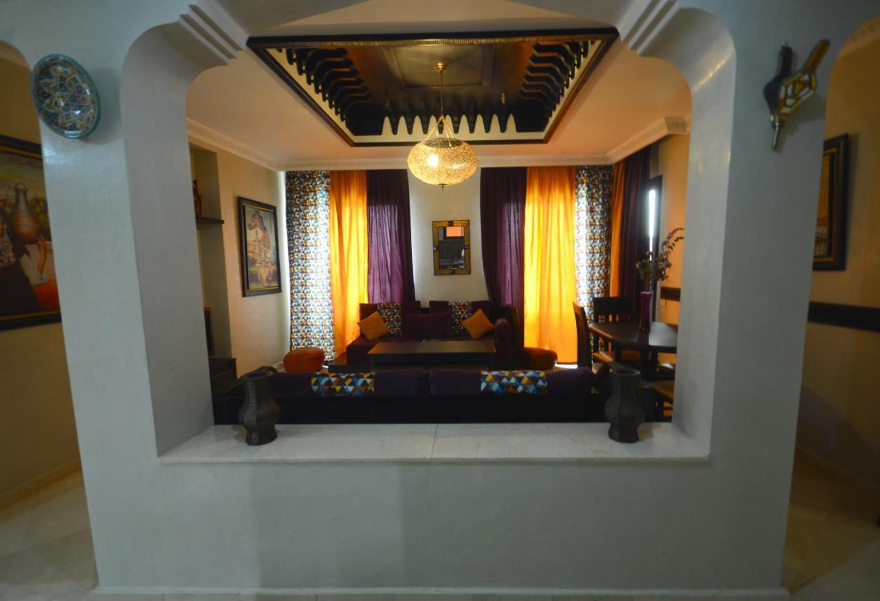 Appartement Appart Vue Piscine Et Montagne Marrakech à Marrakesh Extérieur photo